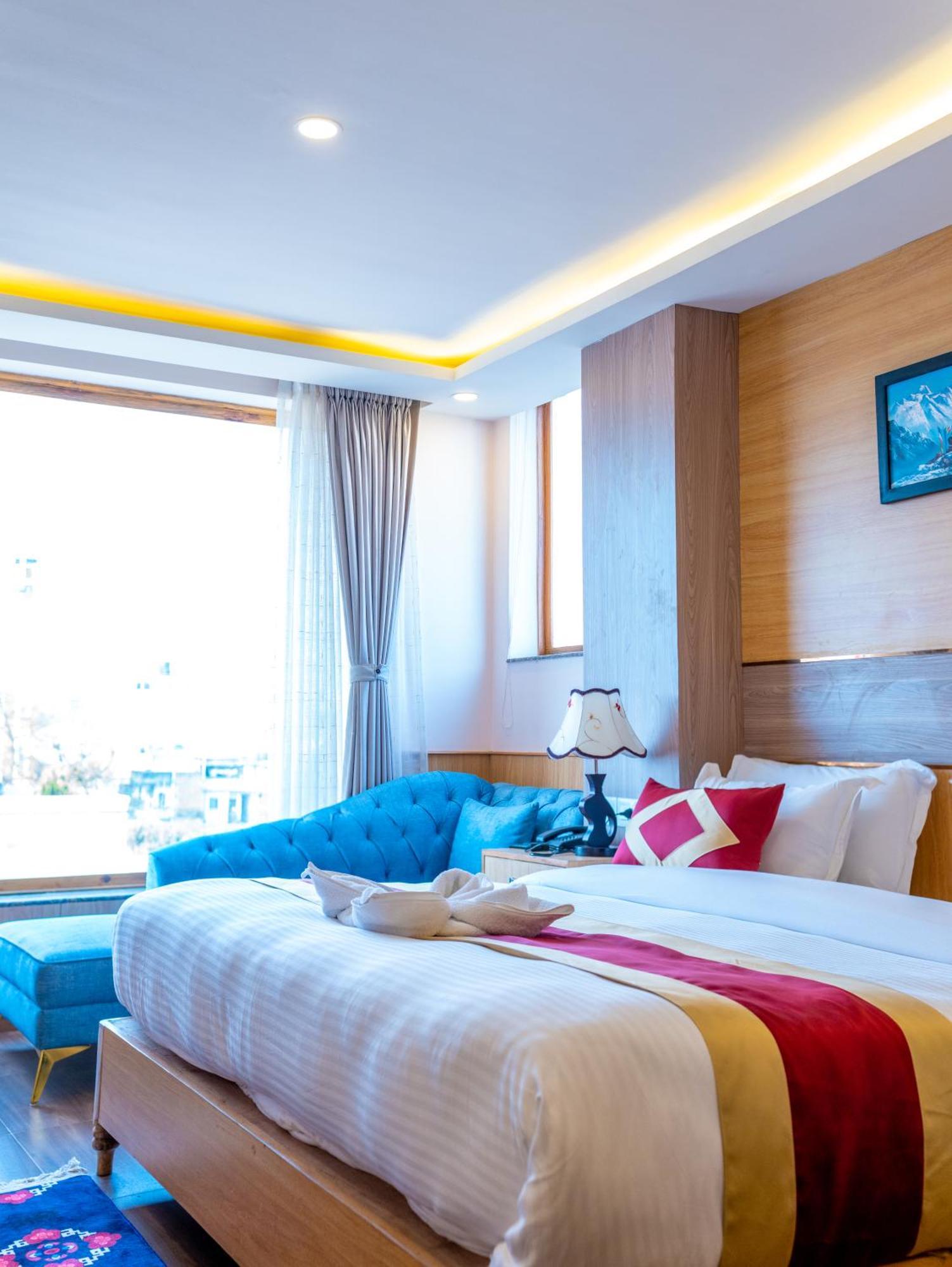 Hotel Yakroo Manang Katmandu Eksteriør billede